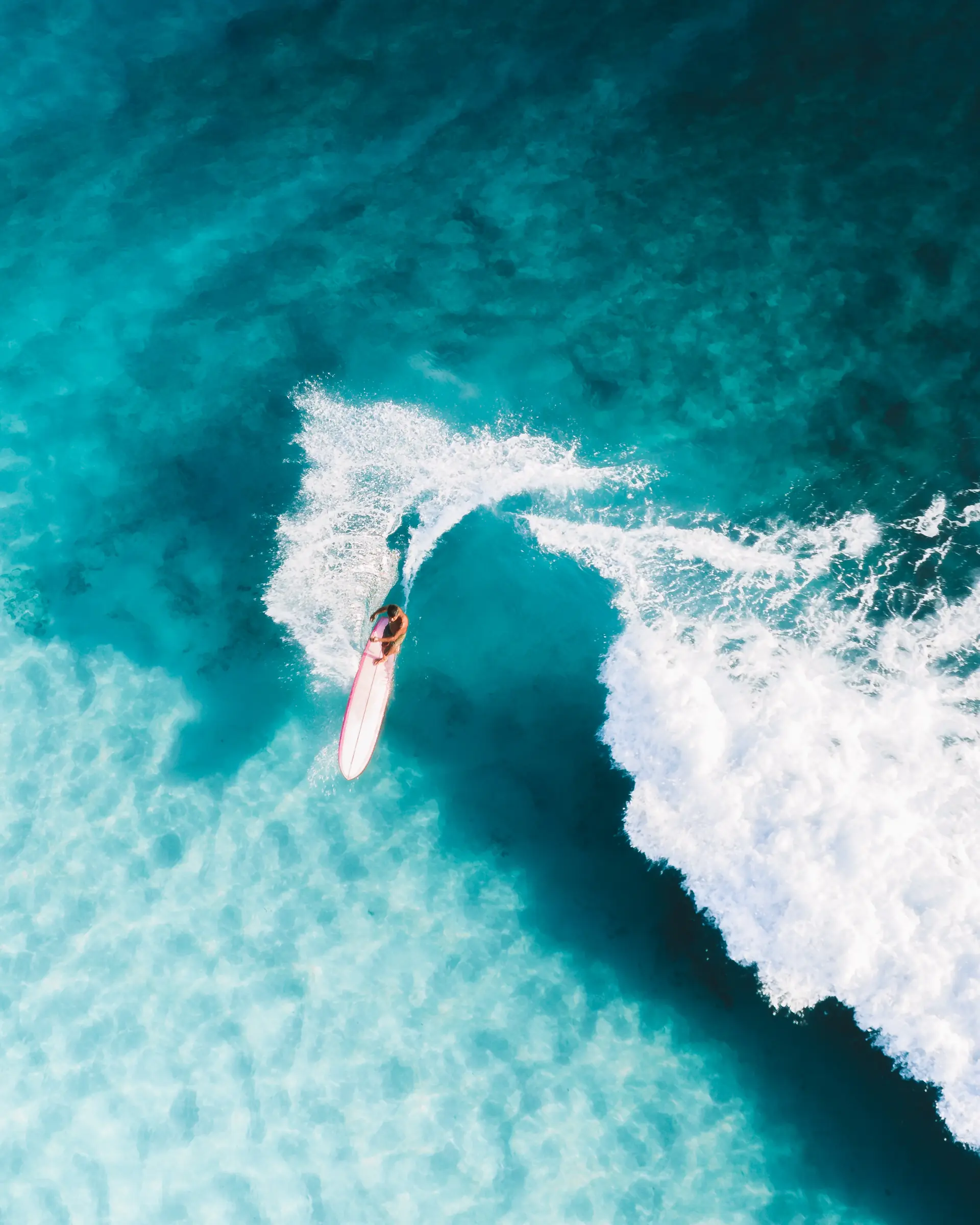 Surfing in Bali